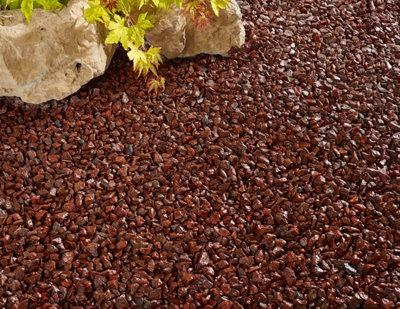 Kelkay Sunset Red Premium Aggregate Chippings Bulk Bag - 3