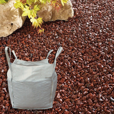 Kelkay Sunset Red Premium Aggregate Chippings Bulk Bag - 4