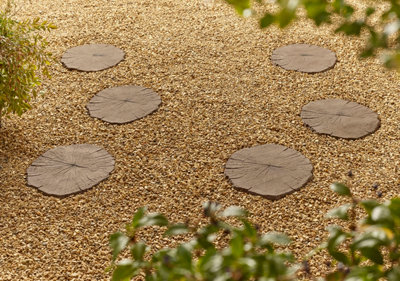 Kelkay Timber Garden Stepping Stone - 400 x 400 - Pack of 48
