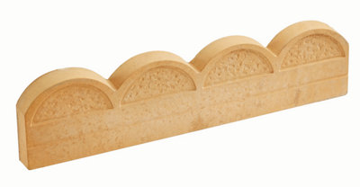 Kelkay Wave Top Edging 600mm York Gold