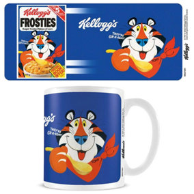 Kelloggs Frosties Box Mug White/Blue (12cm x 10.5cm x 8.7cm)