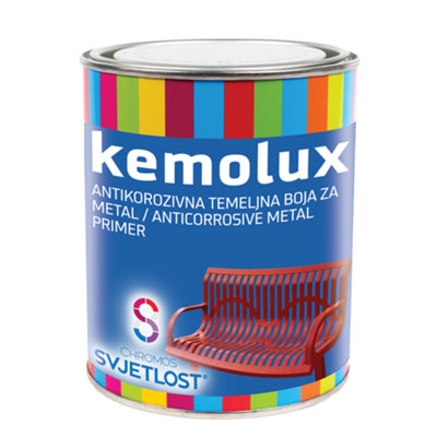 Kemolux Anticorrosive Metal Primer, Alkyd-Based, Air Drying