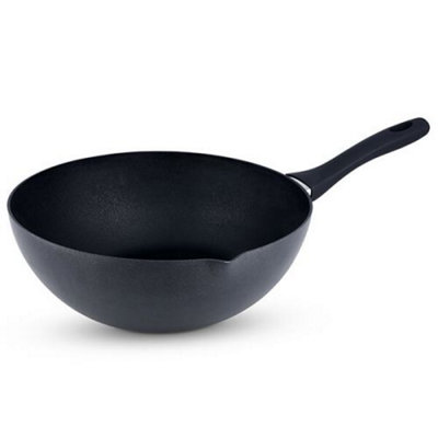 Ken Hom Classic Non-Stick Mini Wok, 20cm, Black