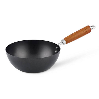 Ken Hom Classic 20cm Non-Stick Carbon Steel Mini Wok