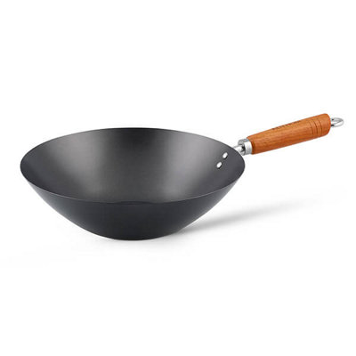 Ken Hom Classic 31cm Non-Stick Carbon Steel Wok