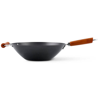 Ken Hom Classic 35cm Non-Stick Carbon Steel Wok