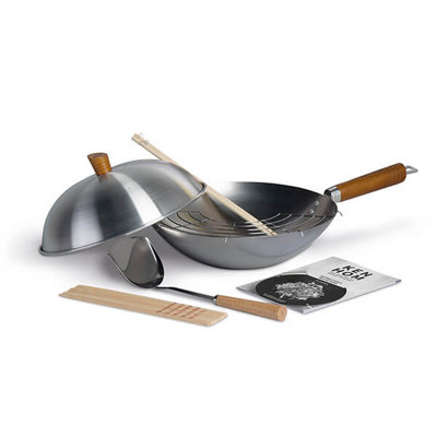 Ken Hom WKH331103 Set 10 Pcs Wok 31cm