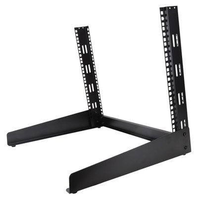 kenable 19 inch Rack Mount Stand Open Format for Desktop Work Surface ...