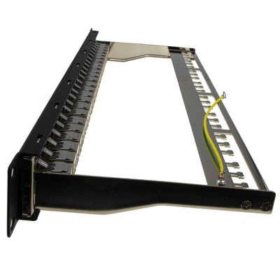 kenable 24 Port RJ45 CAT6A SHIELDED Through Keystone Coupler Patch ...
