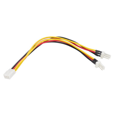 kenable 3 Pin Motherboard Fan Splitter Adapter Cable Lead 15cm