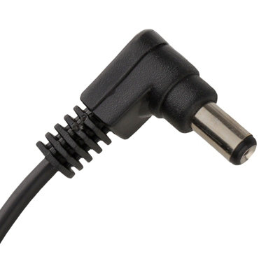 kenable 5.5 x 2.1mm Right Angled DC Power Male Female CCTV Extension ...