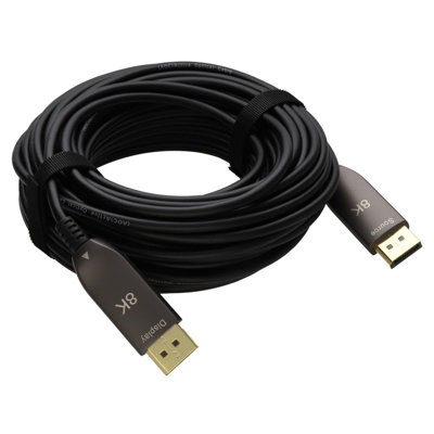 kenable Active DisplayPort Optical Cable v1.4 AOC HDR 32Gbps 8K 30Hz 4K ...