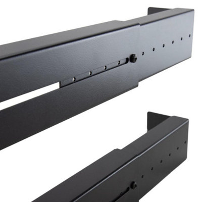 kenable Adjustable Depth Wall Mount Open Frame Rack 19-inch for Network ...
