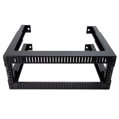 kenable Adjustable Depth Wall Mount Open Frame Rack 19-inch for Network ...