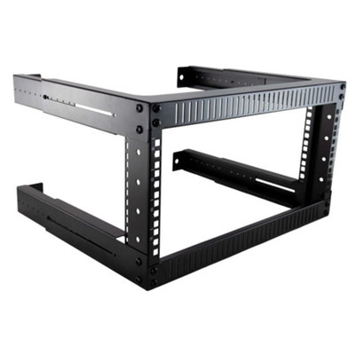 kenable Adjustable Depth Wall Mount Open Frame Rack 19-inch for Network ...