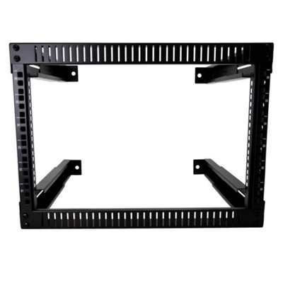 kenable Adjustable Depth Wall Mount Open Frame Rack 19-inch for Network ...