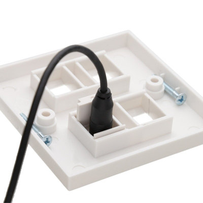 kenable Aura Keystone 3.5mm Stereo Jack Audio Panel Input Insert with ...