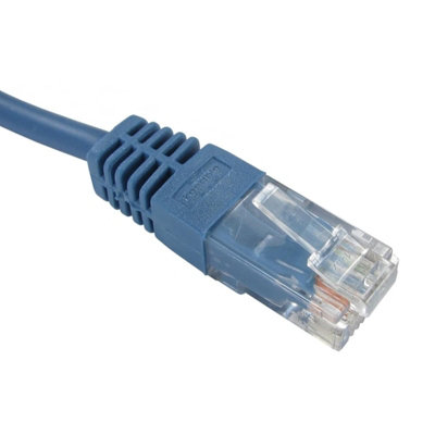 kenable Blue Network Ethernet RJ45 Cat-5E UTP PATCH LAN COPPER Cable 0.25m