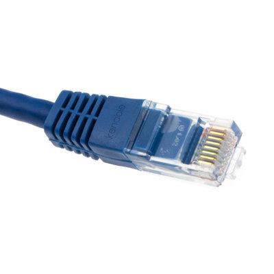kenable Blue Network Ethernet RJ45 Cat-5E UTP PATCH LAN COPPER Cable ...