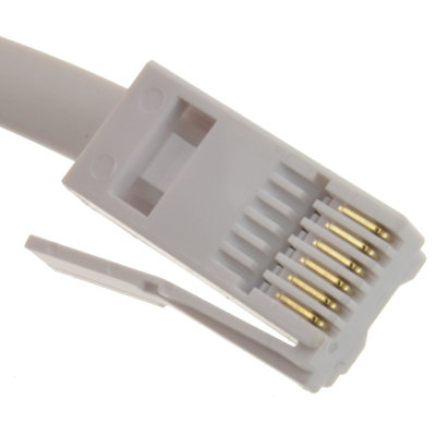 kenable BT Telephone Extension Lead For Office & Home Full 6 Wire Cable 20m