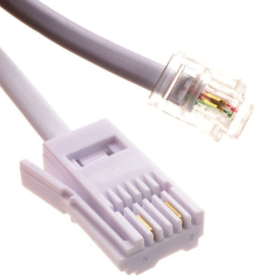 kenable BT to Modem RJ11 Cable Dialup Sky - 2 wire - 3m