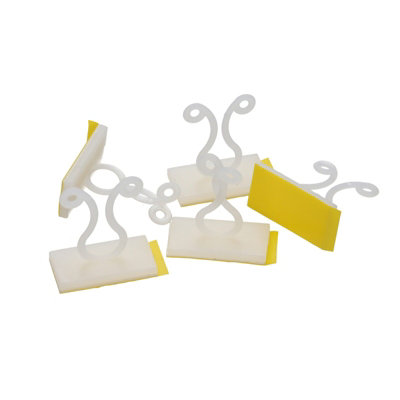 kenable Bunny Clip Cable Management Tidy Organiser Self Adhesive for ...