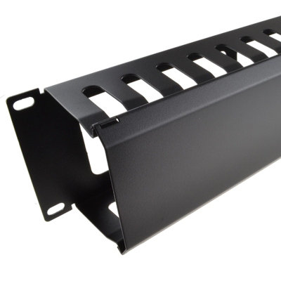 KENABLE CABLE MANAGEMENT BAR METAL DUMP PANEL 2U FOR DATA CABINET 19 ...