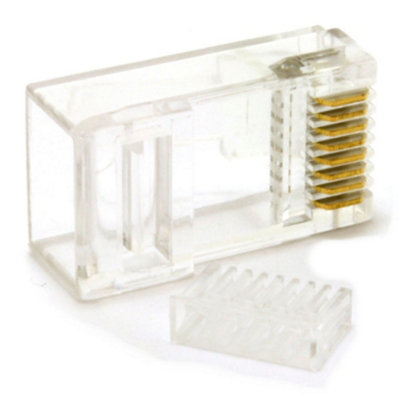 kenable Cat6 RJ45 LAN Crimps Ends Connectors TWO PIECE (10 Pack)
