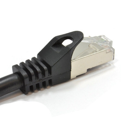 kenable Cat6A SSTP Snagless Shielded RJ45 Network Ethernet 10 Gigabit ...