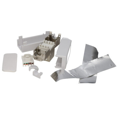 kenable Cat8 Tool-Less IDC Keystone Inline Socket for Ethernet Network ...