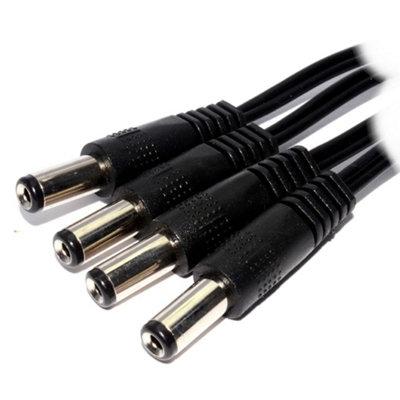 kenable CCTV Camera Power Supply 12V 5A 5000mA PSU with 4 x 2.1mm DC ...
