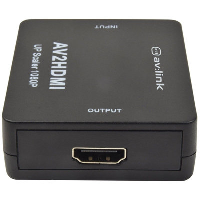 kenable Composite RCA Phono to HDMI AV Converter UP Scaler 1080P With ...