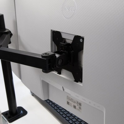 kenable Desktop Mount Dual Monitor Arm Adjustable Bracket for Screens ...