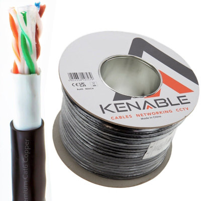 kenable Direct Burial External CAT6 Outdoor COPPER Ethernet Network ...
