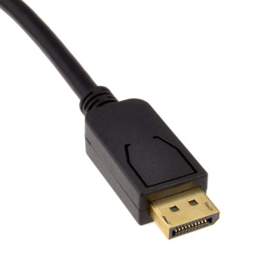 kenable DisplayPort Plug to HDMI Male Plug Display Monitor TV Cable 1m