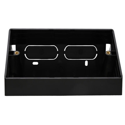 kenable Double Gang Desk Mount Angled Back Box for 146mm x 85mm ...