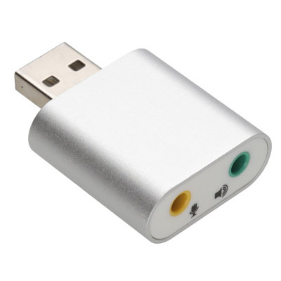 kenable Evo Labs USB 2.0 to 3.5mm Jack Virtual 7.1 Sound Card Audio ...