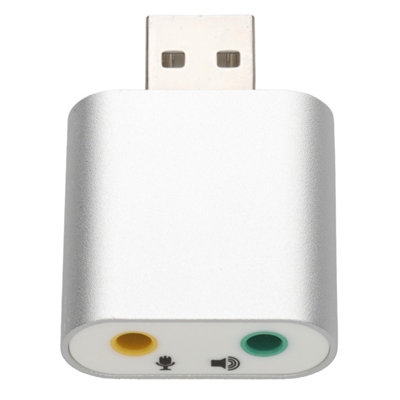 kenable Evo Labs USB 2.0 to 3.5mm Jack Virtual 7.1 Sound Card Audio ...