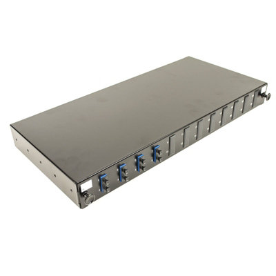 kenable Fibre Optic Patch Panel 12 port with 4 x SC Duplex SM Modules ...