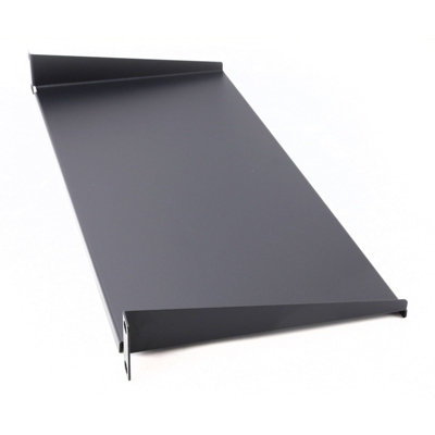 kenable Fixed Cantilever Shelf 1U 200mm Deep Black for 19 inch Data ...