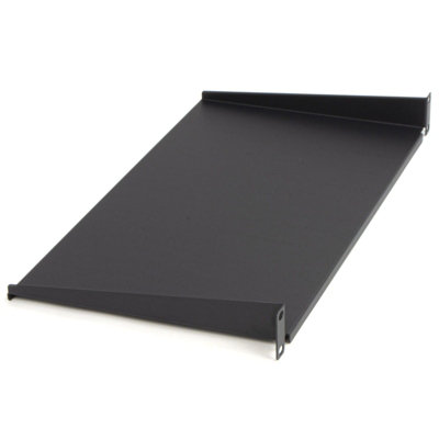 kenable Fixed Cantilever Shelf 1U 250mm Deep Black 19 inch Data Cabinet ...
