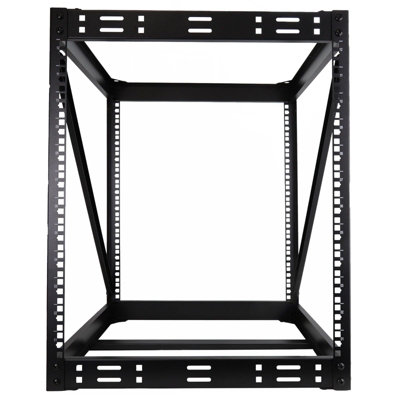 kenable Flat Packed 12U Open Data Cabinet Desktop Floor Mount 19 inch ...