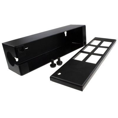 kenable GOP POD Metal Box with Vertical Cut-Outs for 6 x 6C Outlets and ...