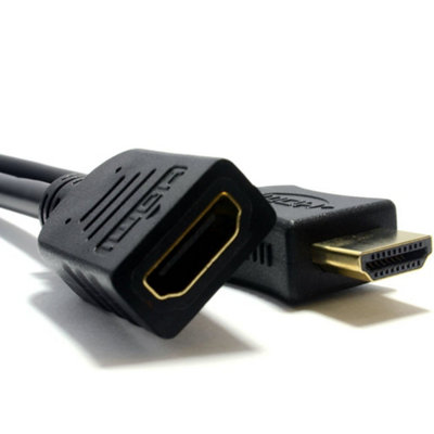 kenable HDMI High Speed HD TV Extension Lead Male to Female Cable 1080P 2m