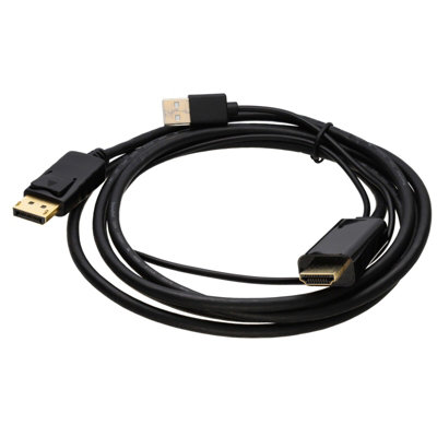 kenable HDMI Plug PC Laptop to DisplayPort Male Plug 4K 60Hz Display ...