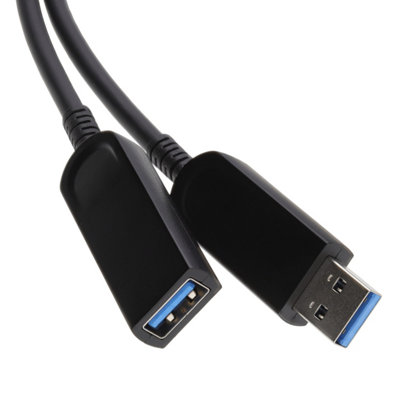 kenable High Speed Long USB 3.0 Extension Cable Active Optical Fibre ...