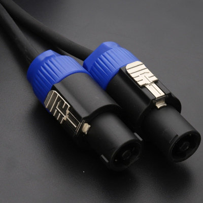 kenable HQ PA System Speaker Lead SPK Cable with Locking Ends 3m 10ft