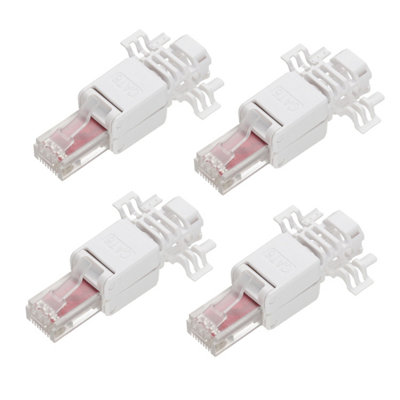 kenable IDC Punch Down to RJ45 Plug for Cat6 Solid Ethernet Cable ...