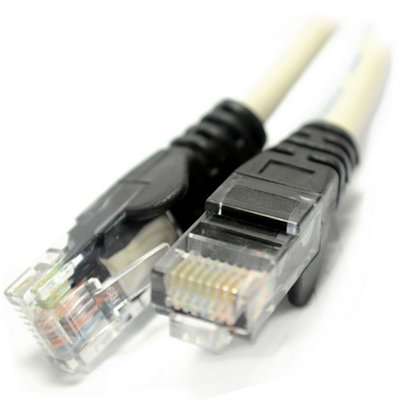 kenable Network Cat5E CCA Crossover Cable Connect Two PCs Together 0.5m