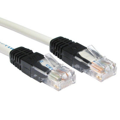 KENABLE NETWORK ETHERNET CAT-5E UTP CROSSOVER CABLE RJ45 LEAD 0.5M